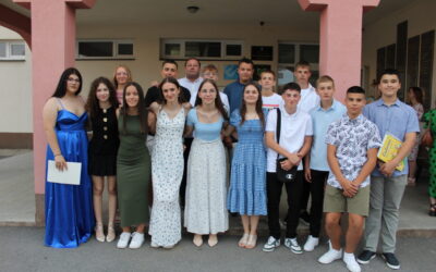 Svečana podjela svjedodžbi učenicima 8. razreda
