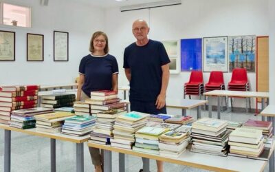Donacija knjiga gospodina Mirka Kovačeva